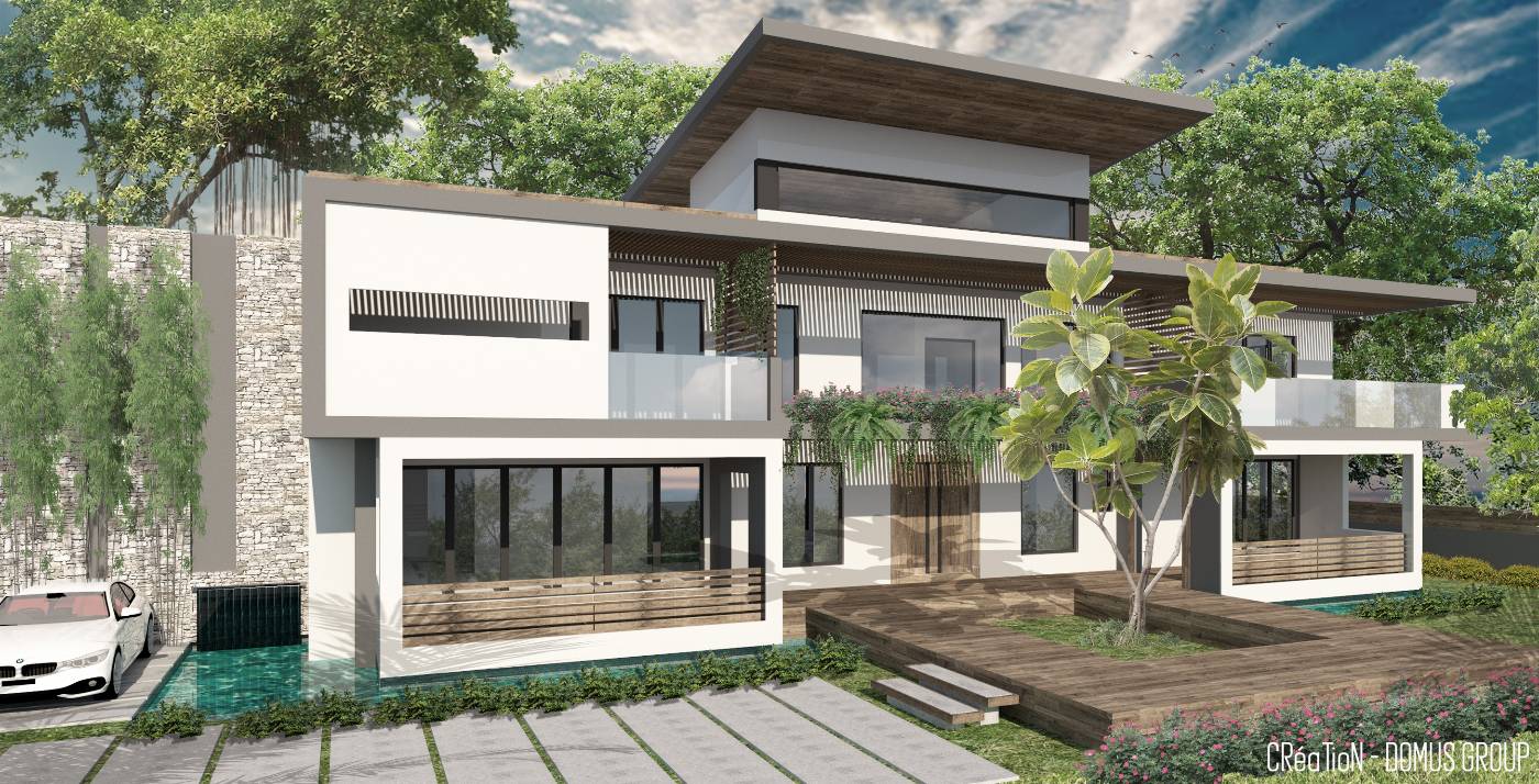 Residence for Mr T.B @ Morcellement La Tamarinier / Goodlands